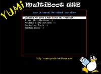 YUMI - jednoduché bootování systému a aplikací