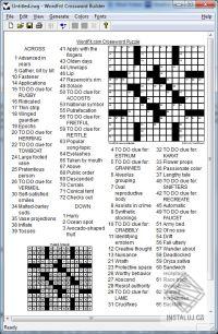 WordFit! Crossword Builder