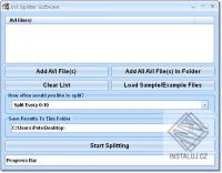 AVI Splitter Software