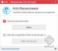 Trend Micro Ransomware File Decryptor