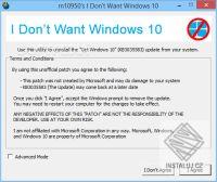 I Dont Want Windows 10