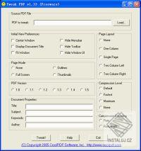 Tweak PDF