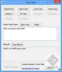 Text Caser
