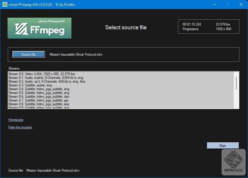 Clever FFmpeg GUI