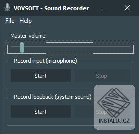 Vovsoft Sound Recorder