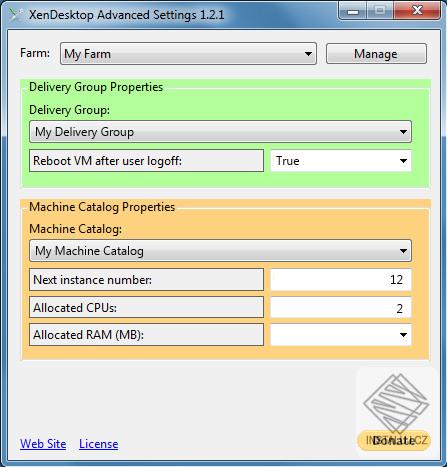 XenDesktop Advanced Settings