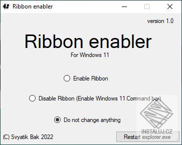 RibbonEnablerForWindows11