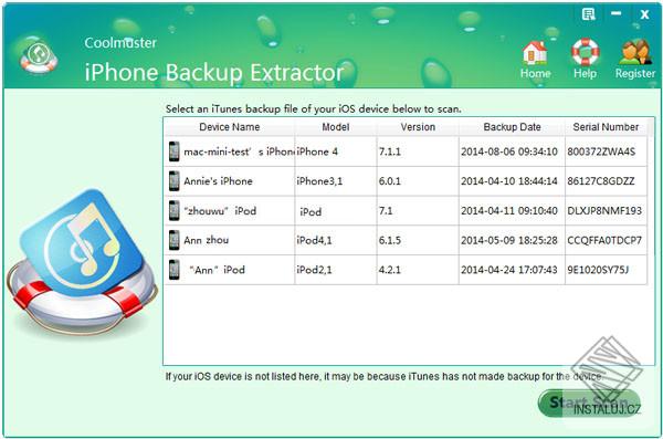 Coolmuster iPhone Backup Extractor