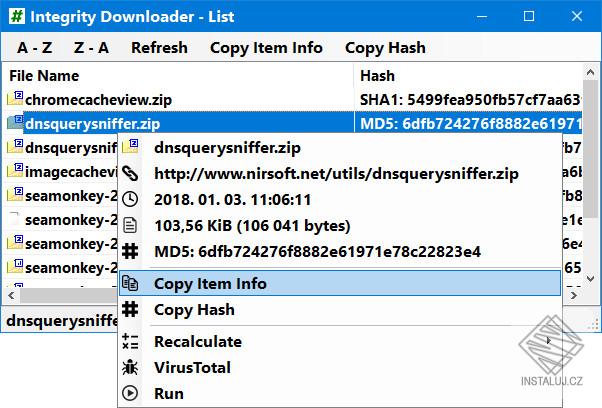 Integrity Downloader