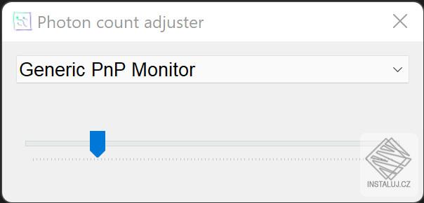 Photon count adjuster