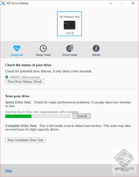 WD Drive Utilities