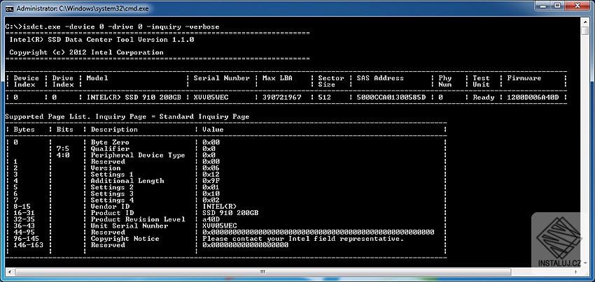 Intel SSD Data Center Tool