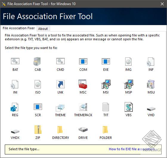 File Association Fixer Tool