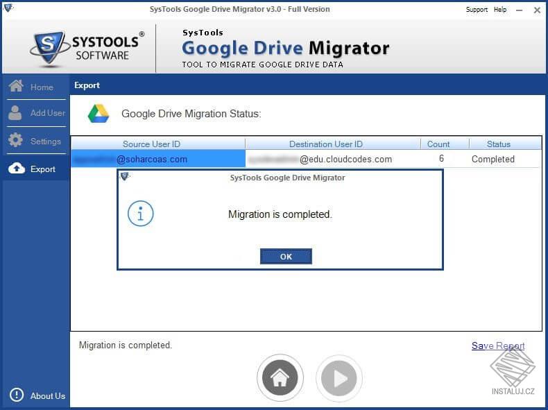 SysTools Google Drive Migrator