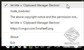 Clipboard Manager Electron