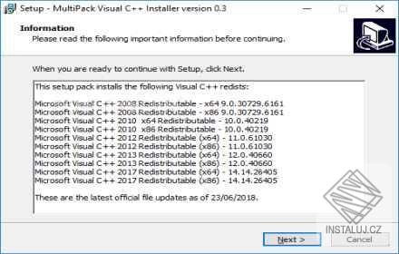 MultiPack Visual C