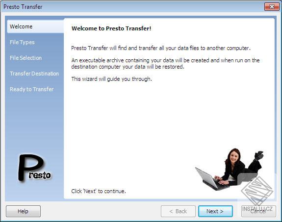 Presto Transfer Skype