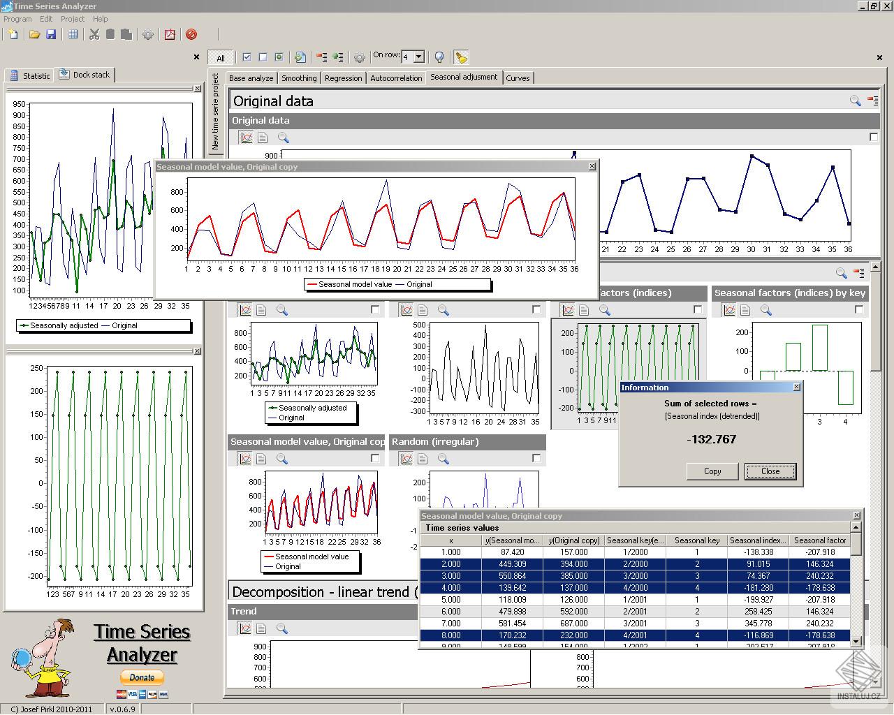 Time Series Analyzer