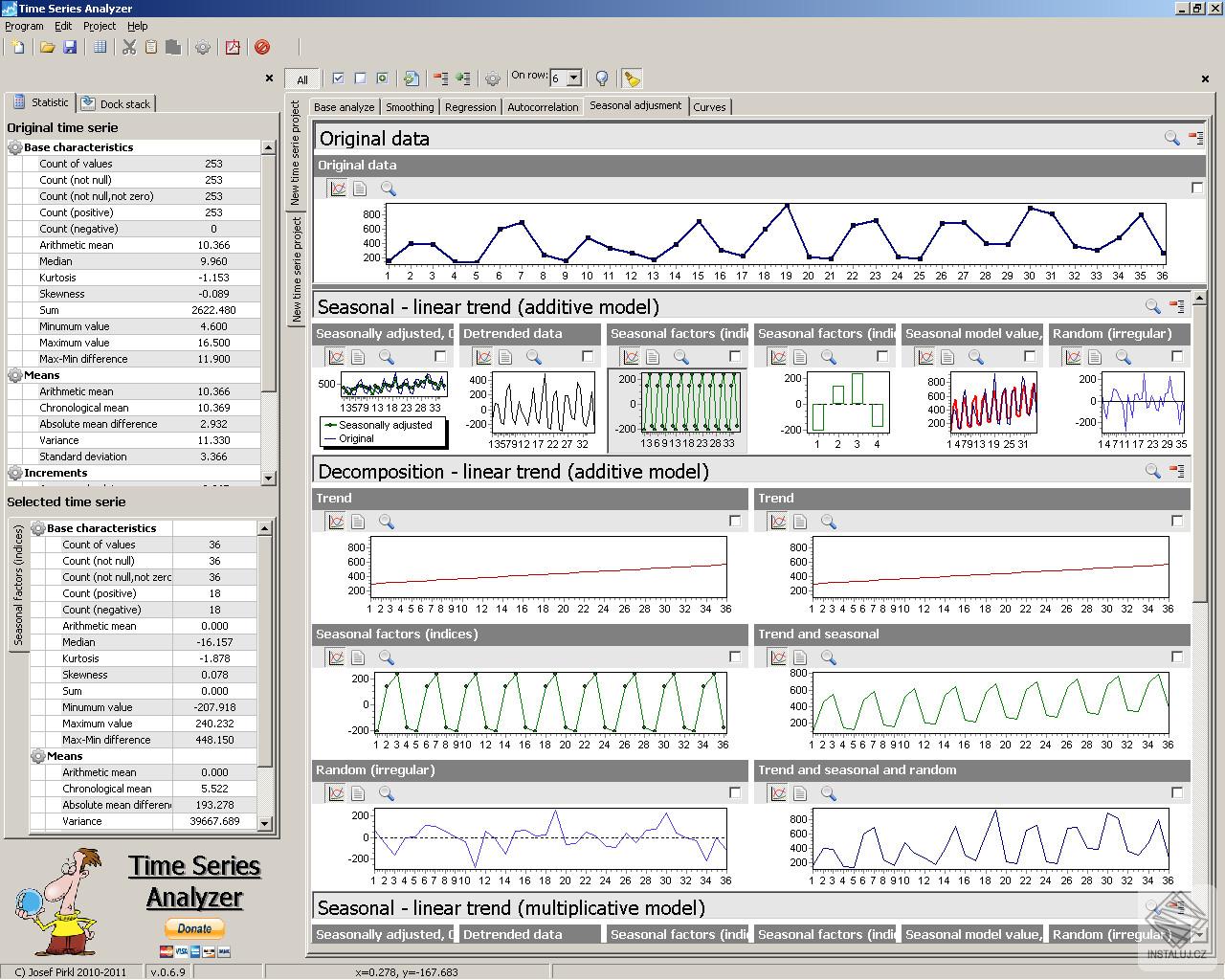 Time Series Analyzer