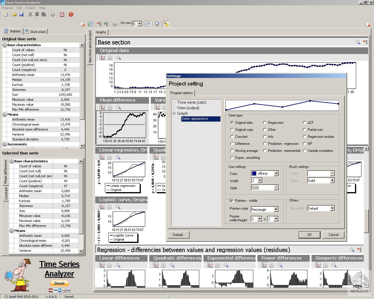 Time Series Analyzer