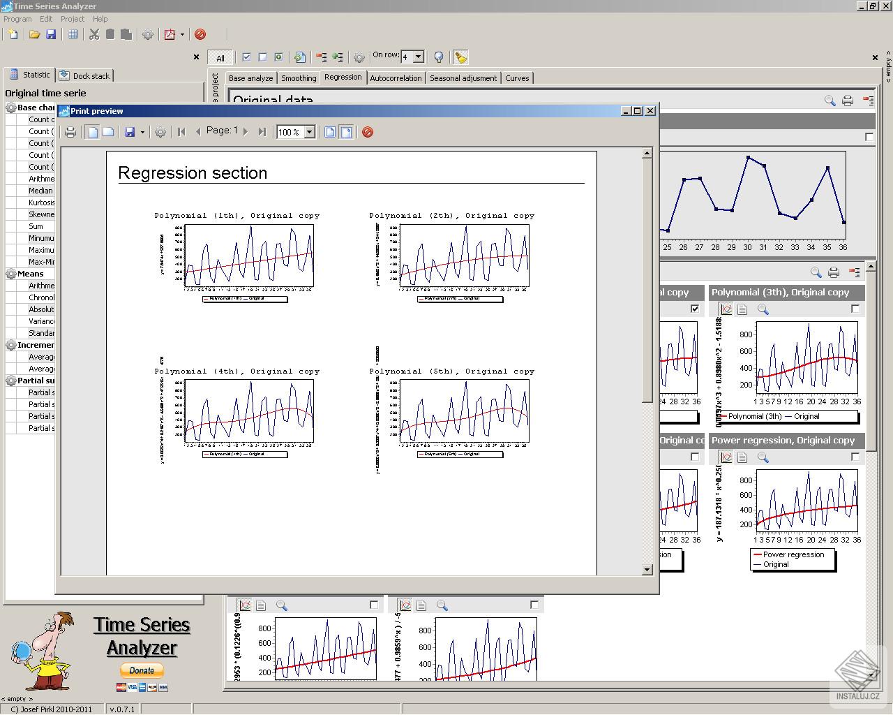 Time Series Analyzer