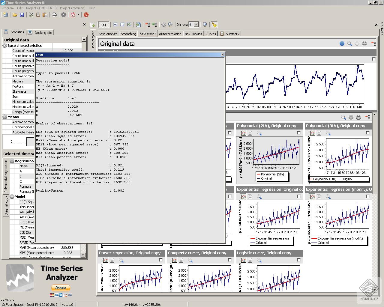 Time Series Analyzer