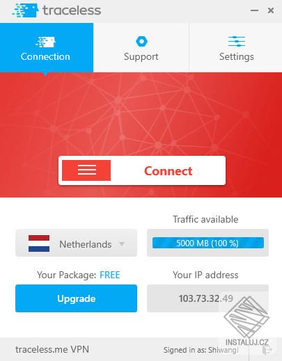 Traceless VPN