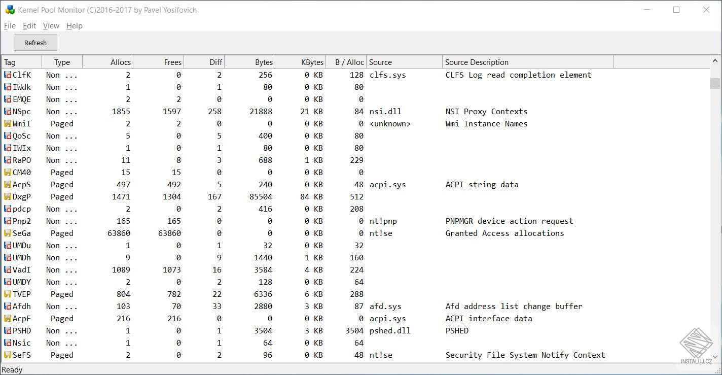 Kernel Pool Monitor