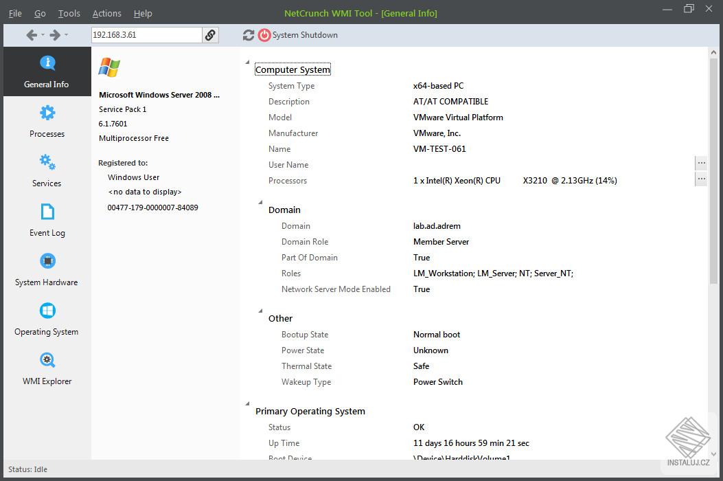 NetCrunch WMI Tool