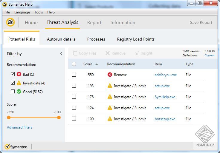 Symantec Diagnostic Tool