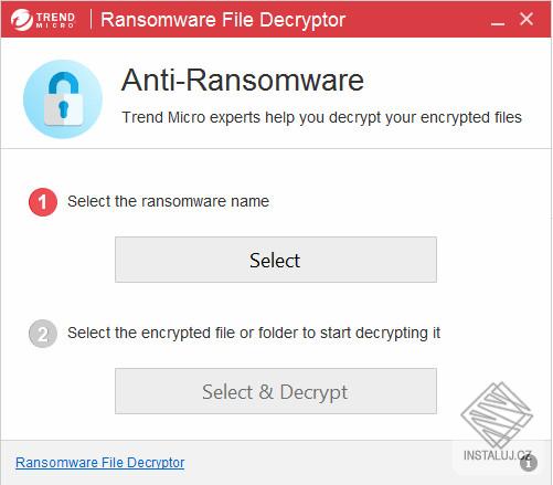 Trend Micro Ransomware File Decryptor