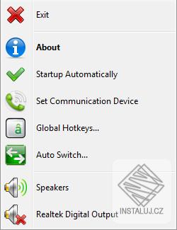 Audio Output Switcher