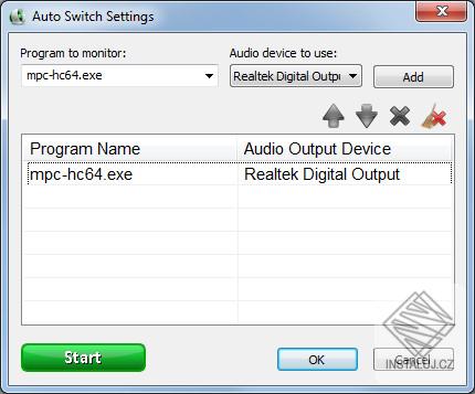 Audio Output Switcher