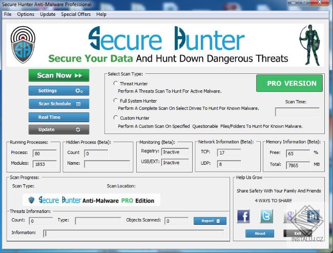 Secure Hunter Anti-Malware Pro