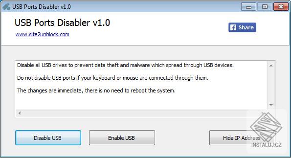 USB Ports Disabler