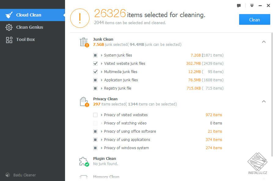 Baidu Cleaner