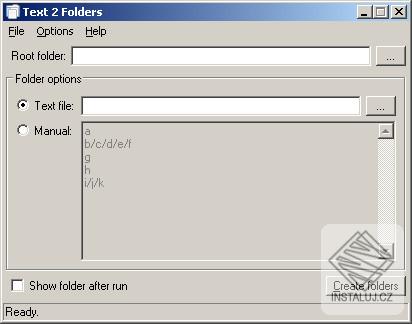 Text 2 Folders