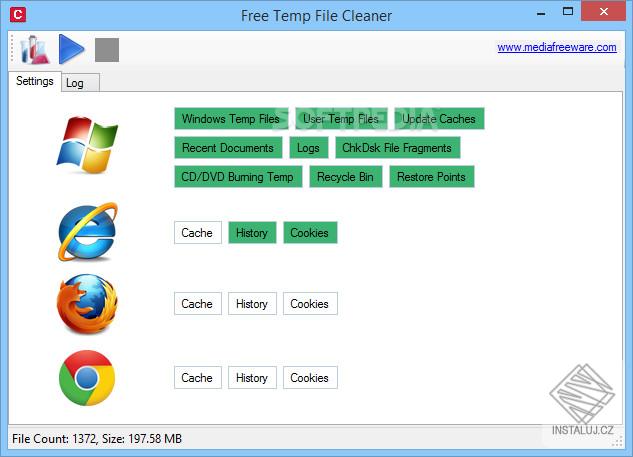 Free Temp File Cleaner