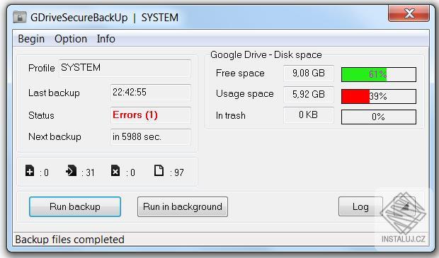 GDriveSecureBackUp