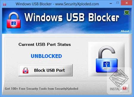 Windows USB Blocker