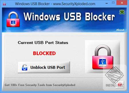 Windows USB Blocker