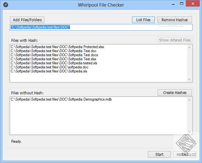 Whirlpool File Checker