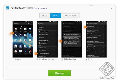 SONY Bootloader Unlock