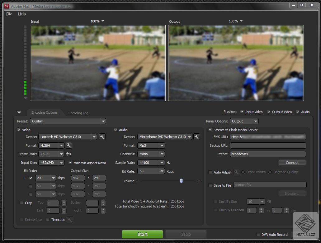 Adobe Flash Media Live Encoder
