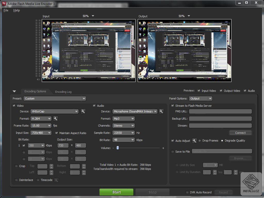 Adobe Flash Media Live Encoder