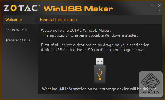 ZOTAC WinUSB Maker