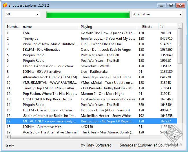 Shoutcast Explorer