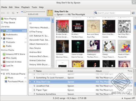 Banshee Media Player