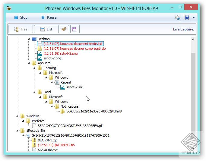 Phrozen Windows File Monitor