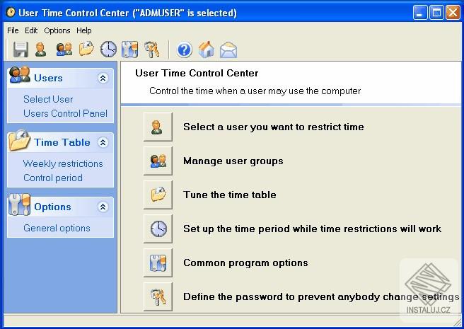 User Time Control